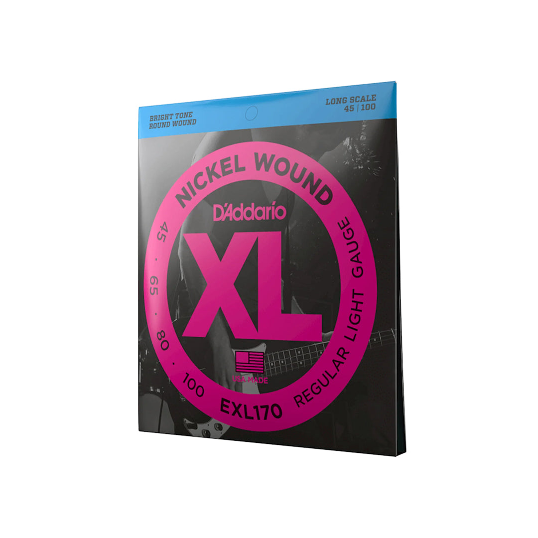 D'Addario EXL170 Nickel Wound Bass Guitar Strings